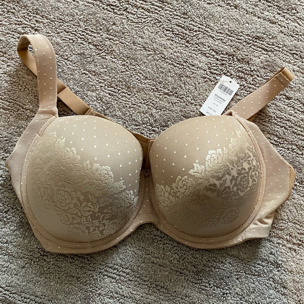 Soma Stunning Support Bra - 36G Soft Tan BNWT